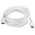 Кабель HDMI-HDMI v1.4 10м белый