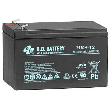 Батарея BB HR 9-12 , 12V 9Ah