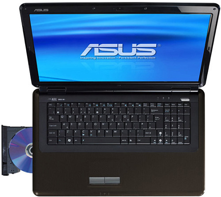 Ноутбук Asus K70AB AMD X2 64 ZM-84/4/320/DVD/HD4570 512M/17.3"/Win7 HP
