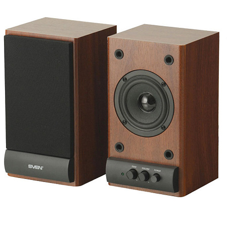2.0 Колонки SVEN SPS-607 2*3W Walnut