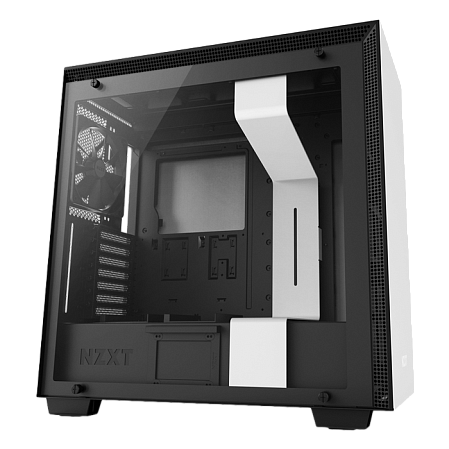 Корпус ATX Miditower NZXT H700 CA-H700B-W1 White/Black