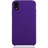 Чехол для Apple iPhone Xr Brosco Softrubber, накладка, фиолетовый