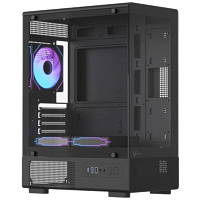 Корпус MicroATX Minitower Formula Crystal Z1CM Plus Black AR V2