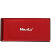 Внешний SSD-накопитель 1Tb Kingston XS1000 SXS1000R/1000G (SSD) USB 3.2 красный