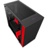 Корпус MicroATX Miditower NZXT H400i Smart CA-H400W-BR Black/Red