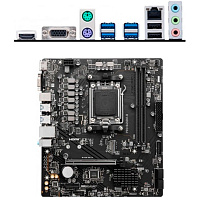 Материнская плата MSI Pro B650M-B Socket-AM5 AMD B650 4xDDR5, 4xSATA3, RAID, 1xM.2, 1xPCI-E16x, 4xUSB3.2, D-Sub, HDMI, 2.5Glan, mATX Ret