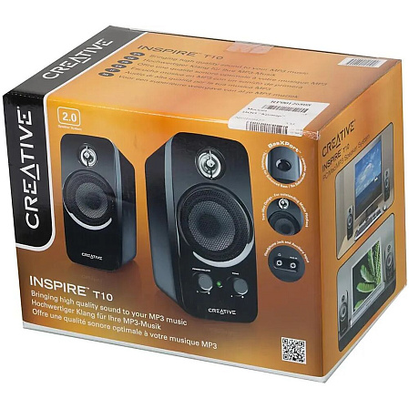 2.0 Колонки Creative Inspire T10 2*5W Black