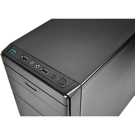 Корпус MicroATX Minitower Deepcool WAVE V2 черный