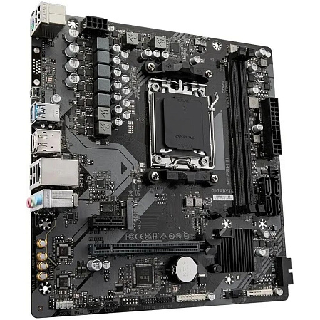 Материнская плата Gigabyte A620M H Socket-AM5 AMD A620 2xDDR5, 4xSATA3, RAID, 1xM.2, 1xPCI-E16x, 2xUSB3.2, DP, HDMI, Glan, mATX Ret