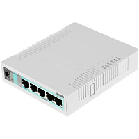 Коммутатор MikroTik RouterBoard RB260GS управляемый 5xGbLAN