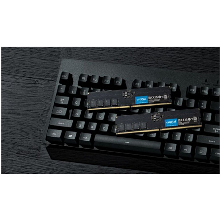 Модуль памяти DIMM 16Gb DDR5 PC38400 4800MHz Crucial (CT16G48C40U5)