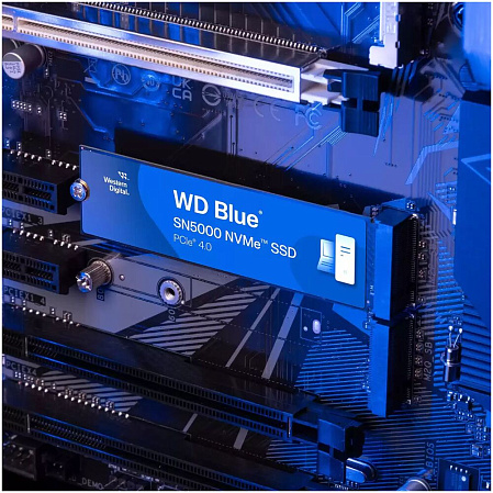 Внутренний SSD-накопитель 500Gb Western Digital Blue SN5000 (WDS500G4B0E) M.2 PCIe NVMe 4.0 x4