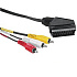 Кабель SCART(M) - 3*RCA, 3m