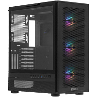 Корпус ATX Miditower PcCooler ME200 Mesh BK Black