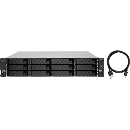 Сетевое хранилище NAS QNAP TL-R1200C-RP