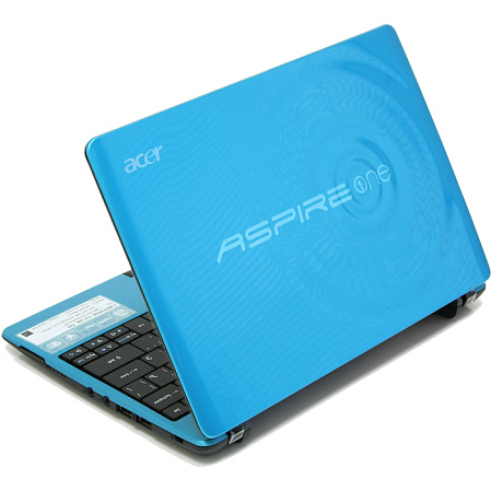 Нетбук Acer Aspire One AO722-C68bb AMD C60DC/2GB/320GB/AMD 6290/WiFi/Cam/BT3.0/11.6"/W7ST 32/blue
