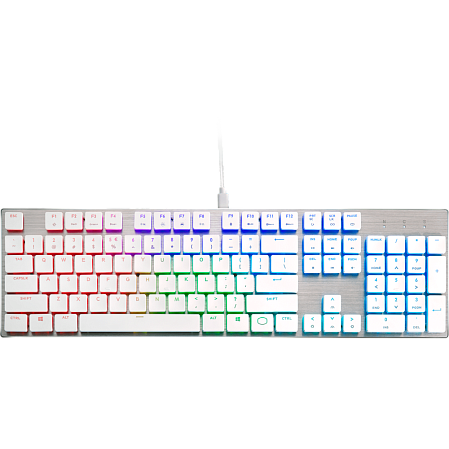 Клавиатура Cooler Master SK650 Low Profile White USB