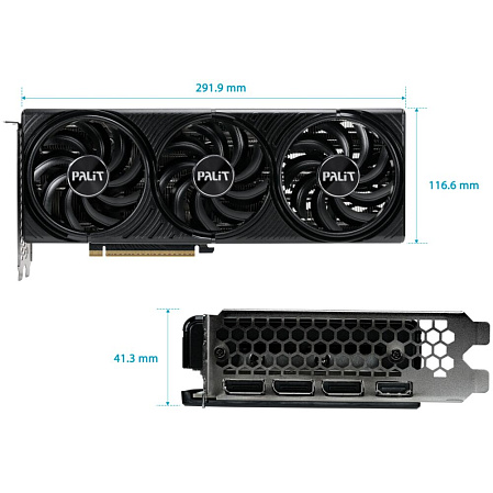 Видеокарта Palit GeForce RTX 5070 12288Mb, Infinity 3 12 Gb (NE75070019K9-GB2050S) 1xHDMI, 3xDP, Ret