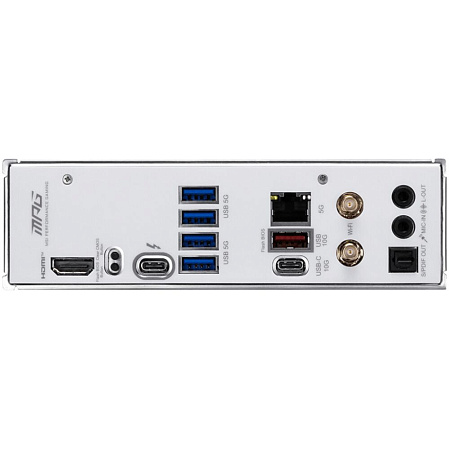 Материнская плата MSI MPG B860I Edge Ti WiFi B860 Socket-1851 2xDDR5, 2xSATA3, RAID, 2хM.2, 1xPCI-E16x, 5xUSB3.2, 2xUSB3.2 Type C, DP, HDMI, WiFi, 5Glan, mini-ITX
