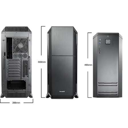 Корпус ATX Miditower be quiet! Silent Base 800 (BG002) Black