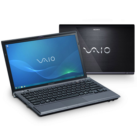 Ноутбук Sony VPC-Z12X9R/B i7-620M/6G/192gb/GT330M 1Gb/DVD/WiFi/BT/13.1"/3G/WiMax/Win7 Pro64/Carbon