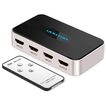 Переключатель Vention AFFH0, 1 HDMI  - 3 HDMI