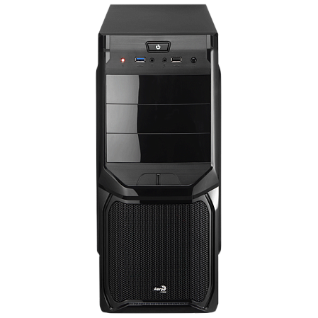 Корпус ATX Miditower AeroCool V3X Black Edition