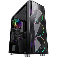 Корпус ATX Miditower Formula F-3401 V1 RGB Led Black
