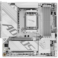 Материнская плата Gigabyte B850M AORUS Elite WIFI6E Ice Socket-AM5 AMD B850 4xDDR5, 4xSATA3, RAID, 2xM.2, 2xPCI-E16x, 7xUSB3.2, 1xUSB3.2 Type C, DP, Wifi, 2.5Glan mATX