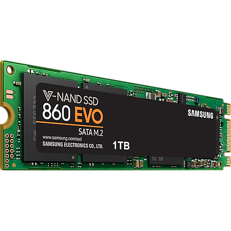 Внутренний SSD-накопитель 1000Gb Samsung 860 Evo (MZ-N6E1T0BW) M.2 SATA3