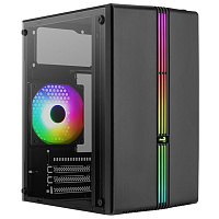 Корпус MicroATX Minitower AeroCool EVO Mini-G-BK-v1  Black