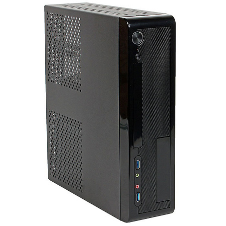Корпус Mini-ITX MAXcase PIZ-301B Black 230W