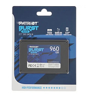 Внутренний SSD-накопитель 960Gb Patriot Memory Burst Elite PBE960GS25SSDR SATA3 2.5
