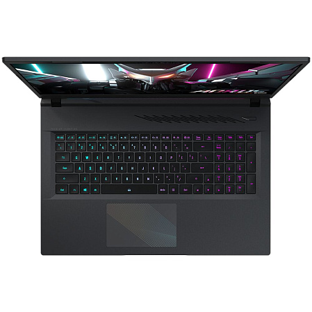 Ноутбук Gigabyte Aorus 17 9SF Core i5 12500H/16Gb/512Gb SSD/NV RTX4070 8Gb/17.3" FullHD/DOS Black