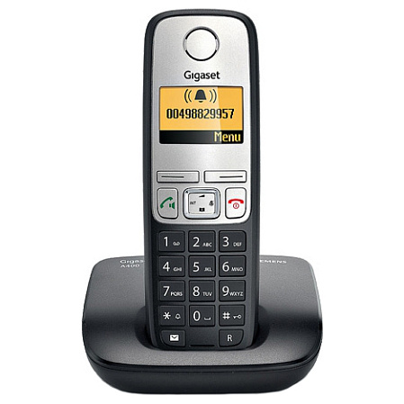 Siemens Dect Gigaset A400 черный, АОН