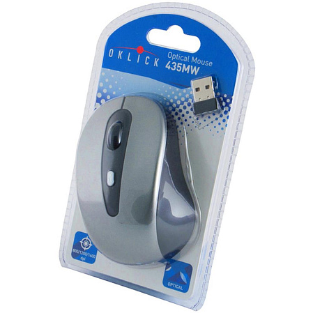 Мышь беспроводная Oklick 435MW Black\Grey Wireless