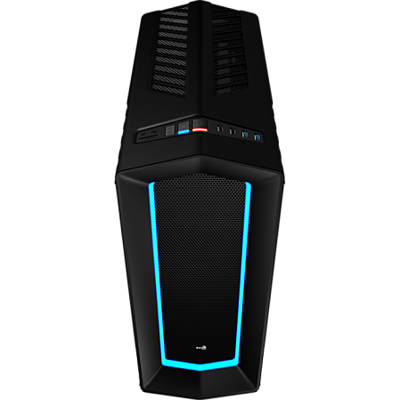 Корпус ATX Miditower AeroCool P7-C1 Tempered Glass black