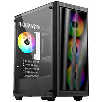 Корпус MicroATX Miditower ID-Cooling Ware 300 ARGB Black