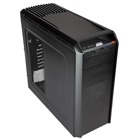 Корпус ATX Miditower INWIN G7 BWR143 Black