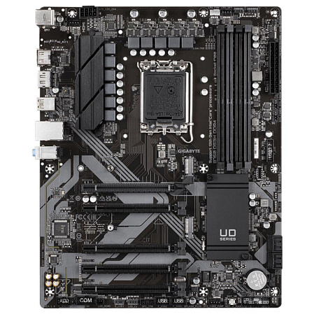 Материнская плата Gigabyte B760 DS3H DDR4 B760 Socket-1700 4xDDR4, 4xSATA3, RAID, 2xM.2, 5xPCI-E16x, 1xUSB3.2, 1xUSB3.2 Type C, DP, HDMI, Glan, ATX
