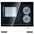 Корпус MicroATX Minitower Zalman P30 BW Black/White