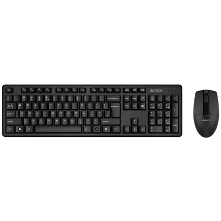 Клавиатура+мышь A4Tech 3330N Black USB