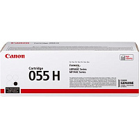 Картридж Canon 055 H BK для Canon LBP663Cdw/LBP664Cx/MF746Cx/MF742Cdw/MF744Cdw (7600стр.)