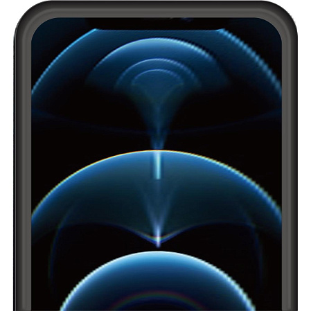 Защитное стекло для Apple iPhone 12 mini SwitchEasy Glass Pro с черной рамкой