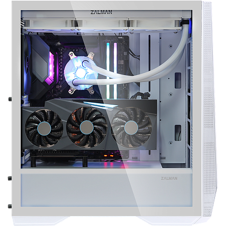 Корпус ATX Miditower Zalman Z9 Iceberg White