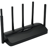 Беспроводной маршрутизатор Mercusys MR47BE, Wi-Fi 7 802.11be 9214Мбит/с, 2.4ГГц, 5ГГц, 6ГГц, 3xGLAN, 1xGWAN чёрный