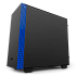 Корпус MicroATX Miditower NZXT H400i Smart CA-H400W-BL Black/Blue