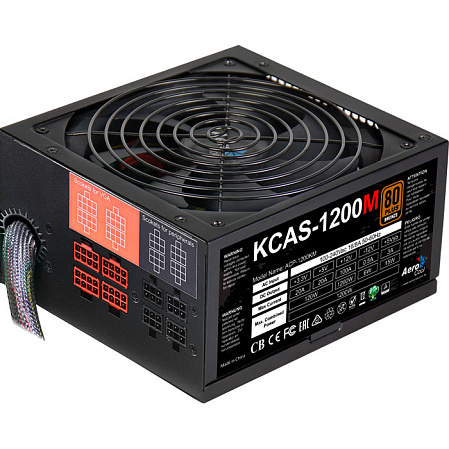 Блок питания 1200W AeroCool (KCAS-1200M)