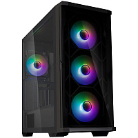 Корпус ATX Miditower Zalman Z10 Duo Black