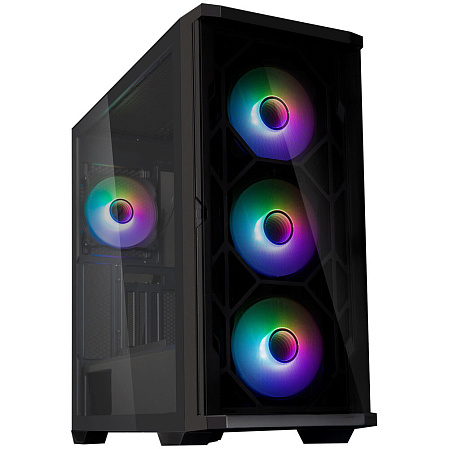 Корпус ATX Miditower Zalman Z10 Duo Black